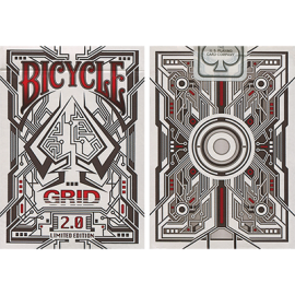 Bicycle Grid Deck 2.0 (Red Limited Edition)