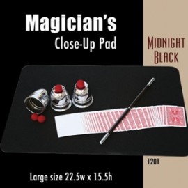 Magician's Close Up Pad-Midnight Black (22.5