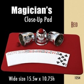 Magician's Close Up Pad (Red) 15.5