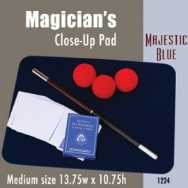 Magician's Close Up Pad (Majestic Blue) 13.75