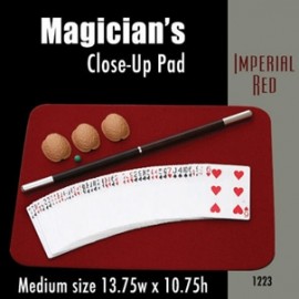 Magician's Close Up Pad (Imperial Red) 13.75