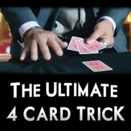 The Ultimate 4 Card Trick (w/Instructional DVD)